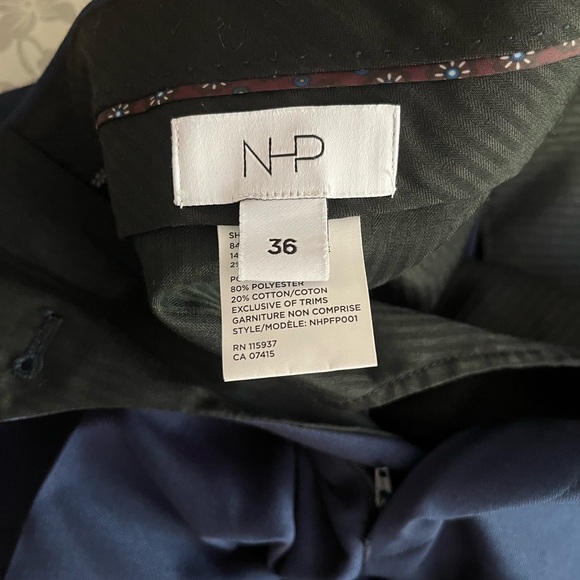 Men’s NHP Navy Suit + White Dress Shirt - Picture 6 of 6